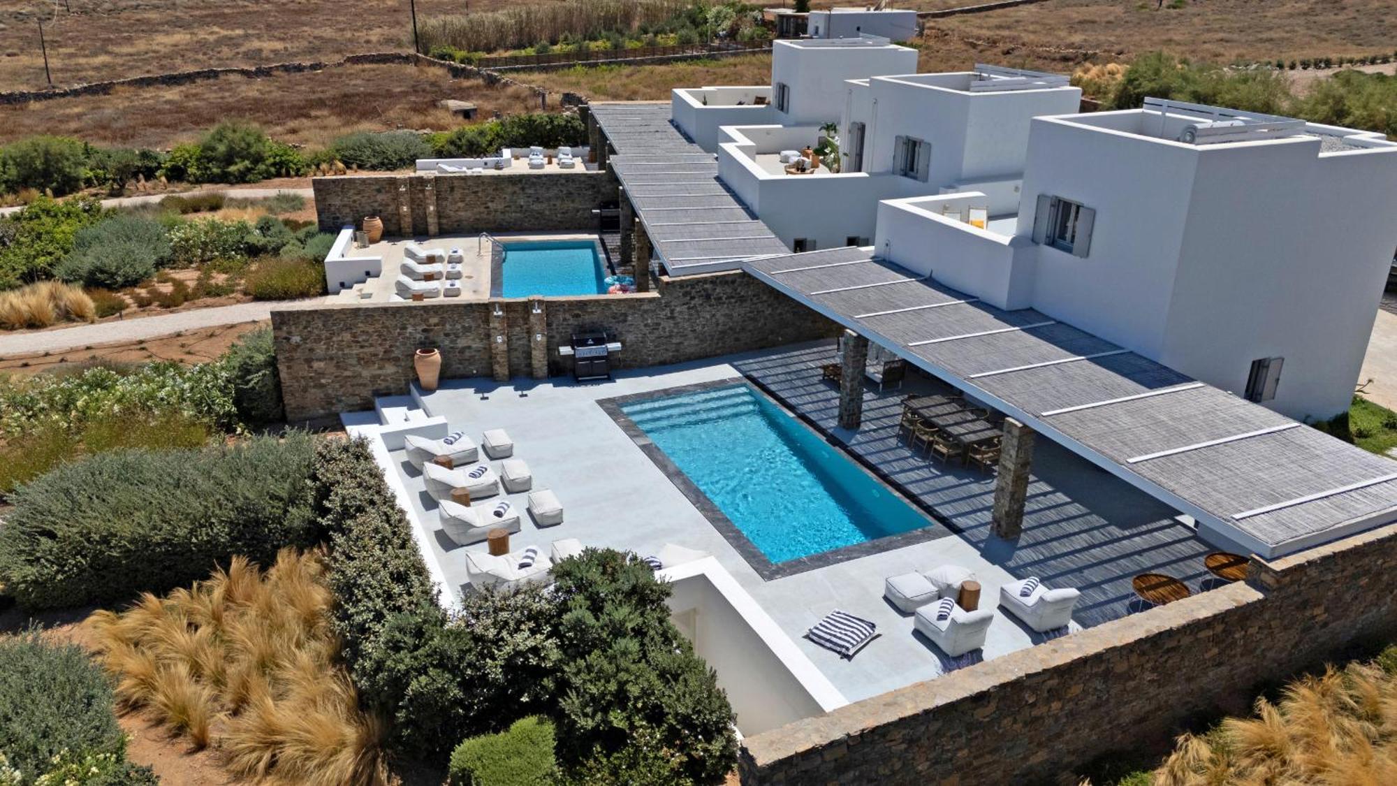 Dreamy 5 Bdr Antiparos Pool Villa Andíparos Exterior foto
