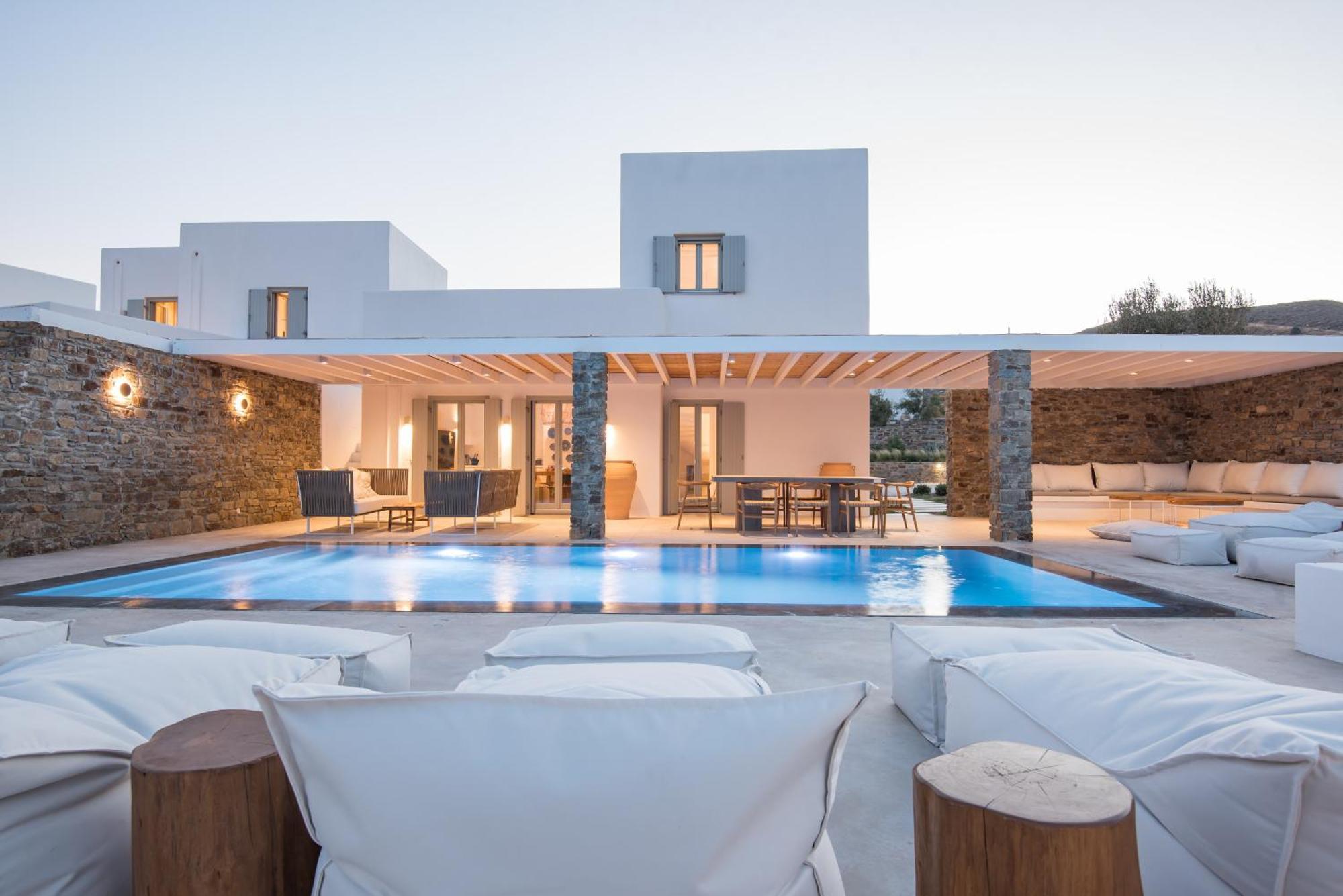 Dreamy 5 Bdr Antiparos Pool Villa Andíparos Exterior foto